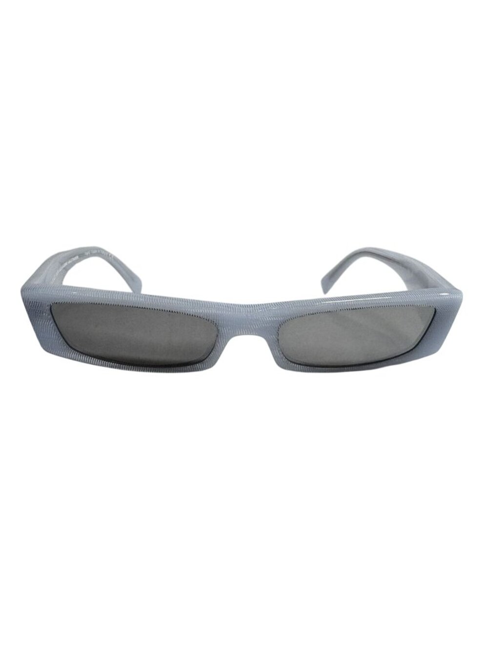 Alain Mikli X Alexandre Vauthier Edwidge Sunglasses in White Pointille